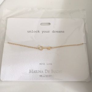 Marina De Buchi Unlock Your Dreams gold plated key